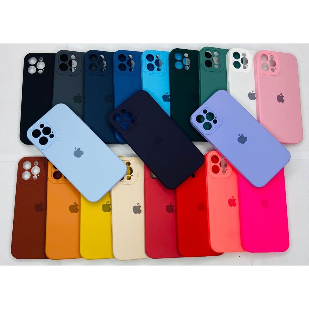 CAPA CAPINHA CASE PARA IPHONE 12 PRO  A SILICONE INTERIOR AVELUDADA COM CÂMERA FECHADA......