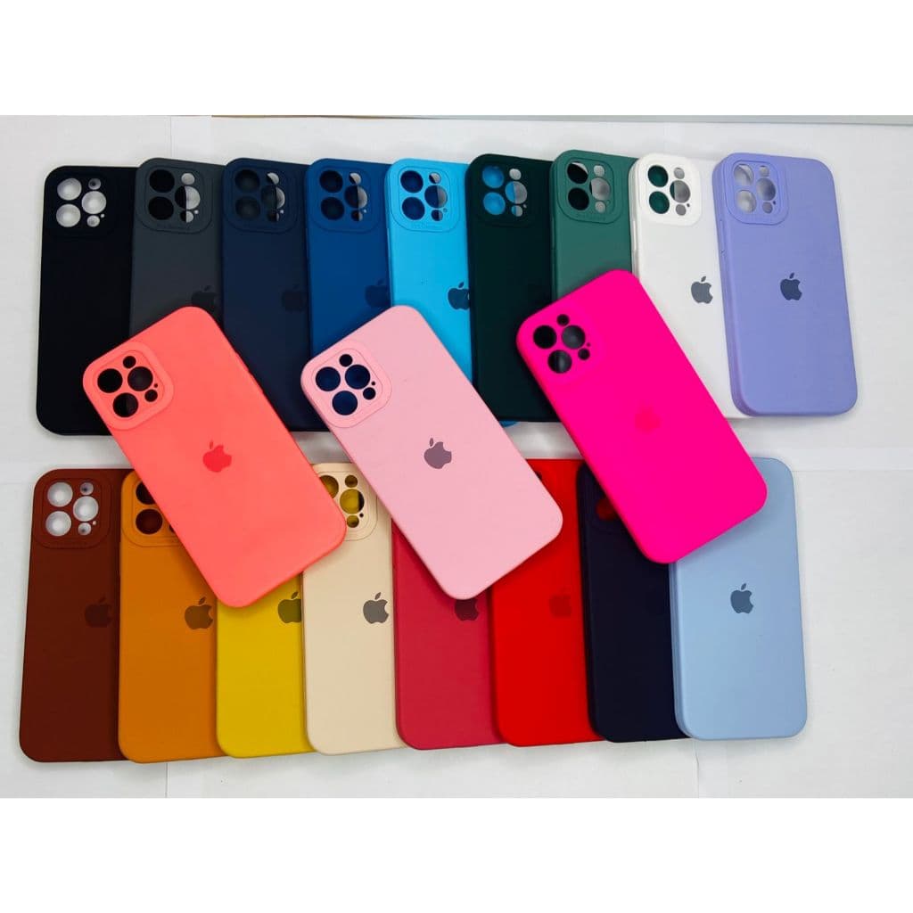 CAPA CAPINHA CASE PARA IPHONE 12 PRO  A SILICONE INTERIOR AVELUDADA COM CÂMERA FECHADA......