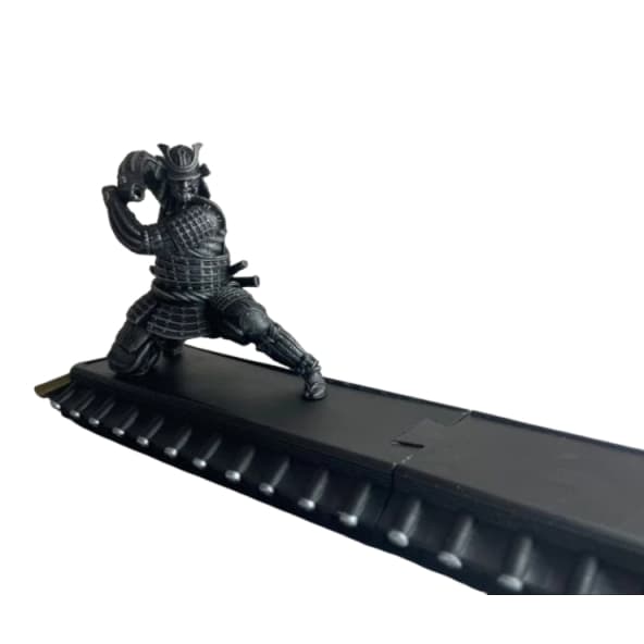 Incensário Samurai Japonês Decorativo | Porta Incenso Zen para Meditação e Decoração Oriental 3D