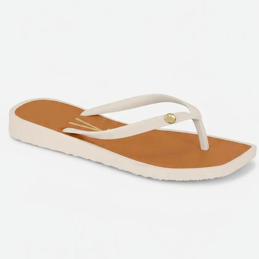 Chinelo Feminino Vizzano Bico Quadrado + Modelos Pingente Macio Salto Rasteiro Fotos Reais