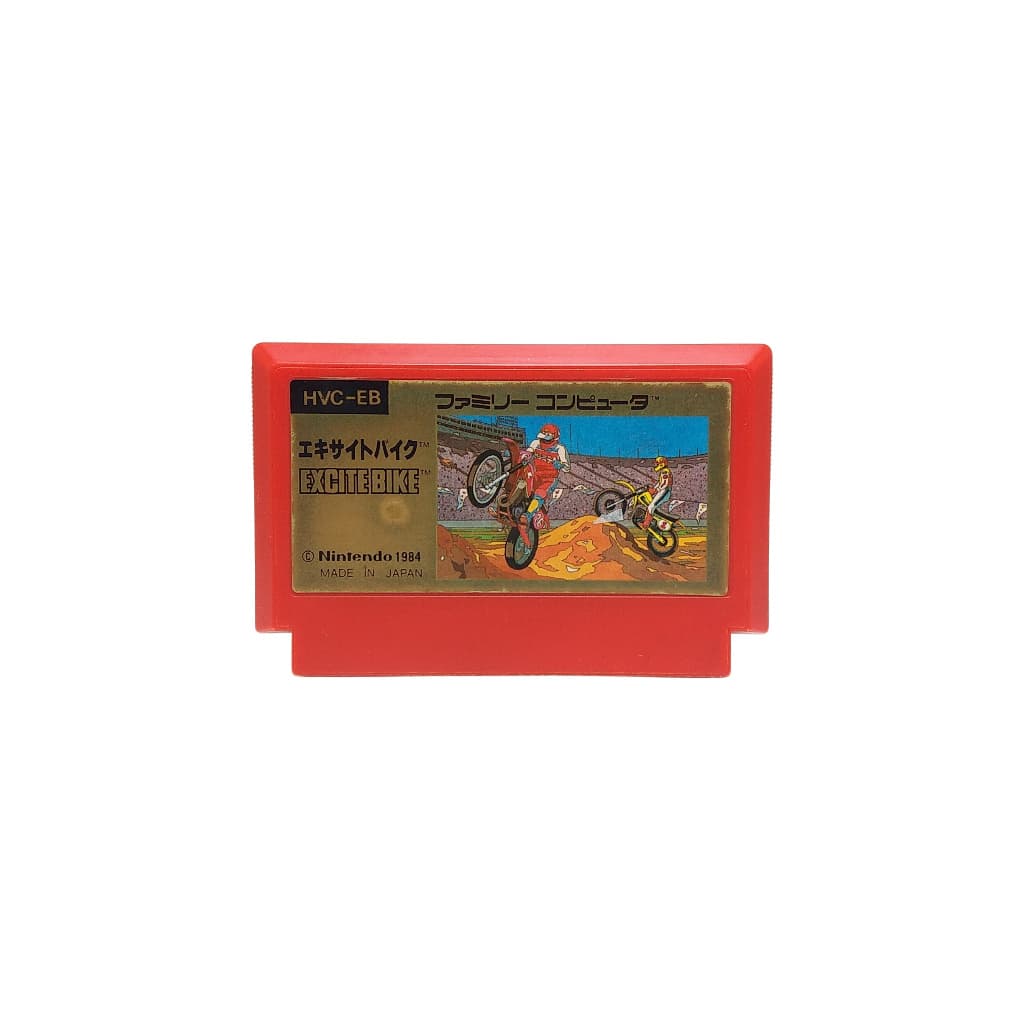 Jogo de Famicom - EXCITEBIKE