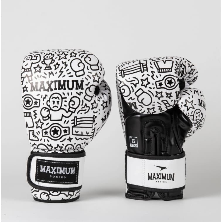Luva de Muay Thai / Boxe Infantil - Maximum - Para colorir