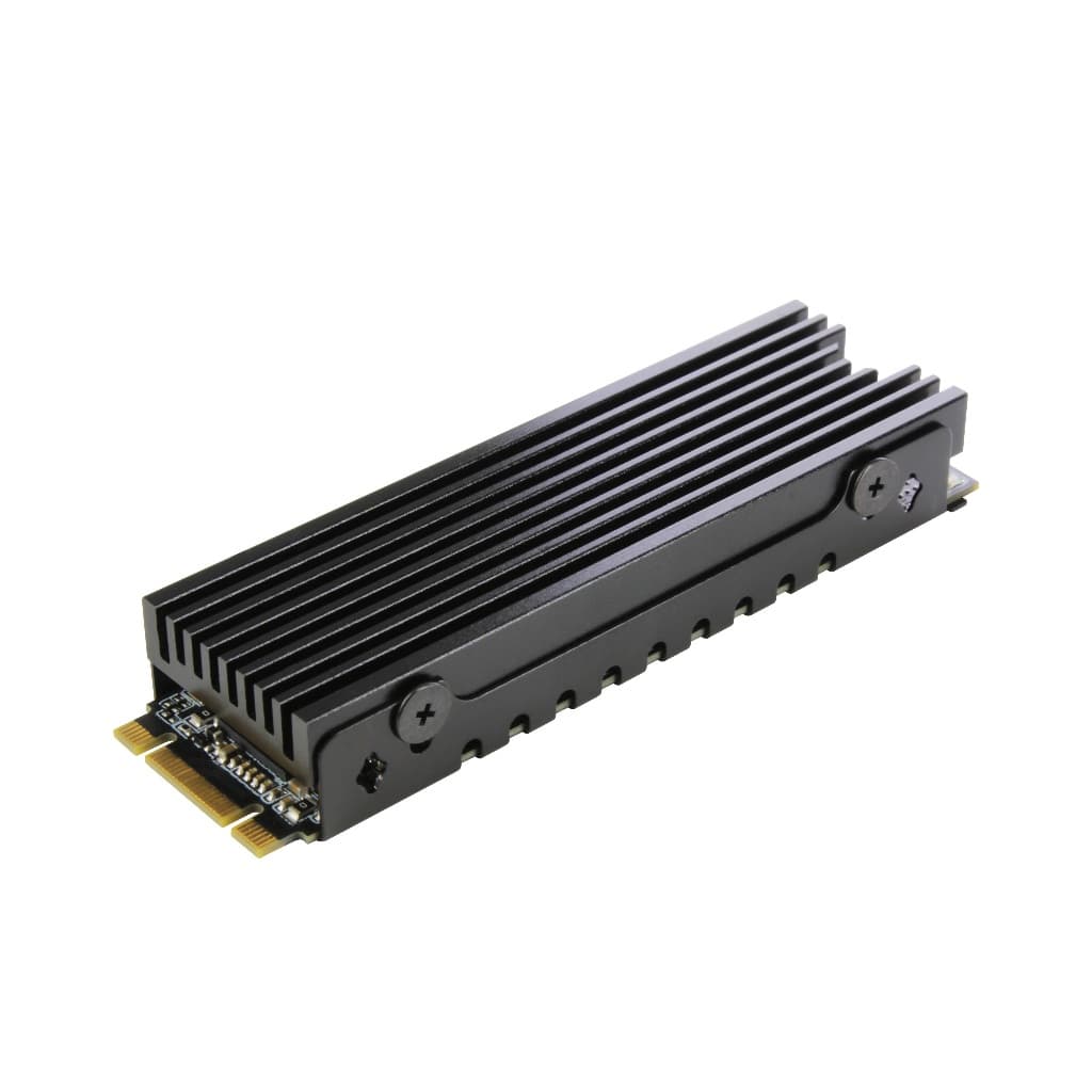 Dissipador De Calor Alumínio Ssd M.2 NVMe 2280 Pc Ps5 Lunexa