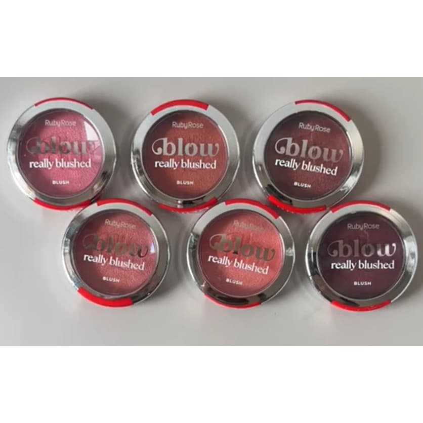 Blush Really Blushed - Linha  Blow - Ruby Rose - Blush compacto - 9g