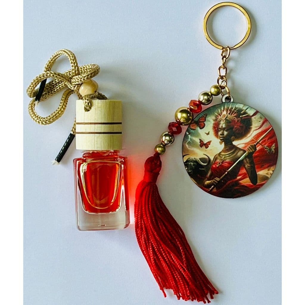 Difusor de Aroma para Carro Espiritual + Chaveiro | Elementary27 | Proteção e Energia Positiva