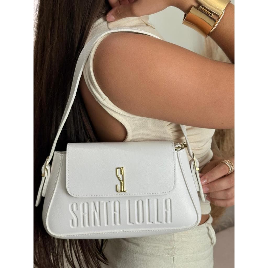Bolsa Feminina Santa Lolla Compacta Transversal Moderna Elegante Oferta
