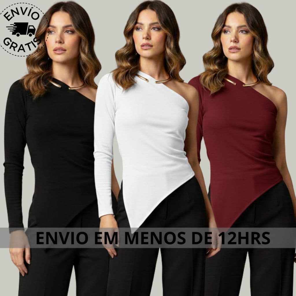 Blusa Feminina elegante NULA MANGA COMPRIDA flanelada frio inverno roupas chique para mulheres luxo.