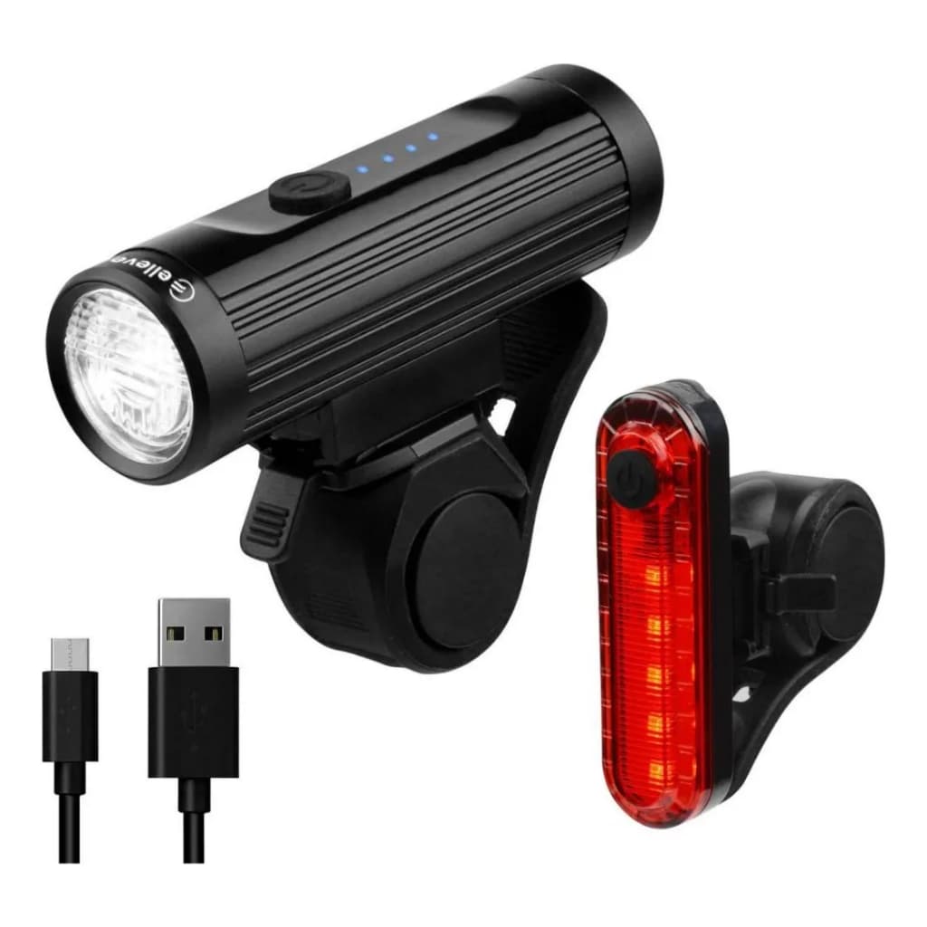 Kit Farol E Pisca Super Led Bike 700 Lumens 20 Lumens Elleven Para Bicicleta Luz Forte