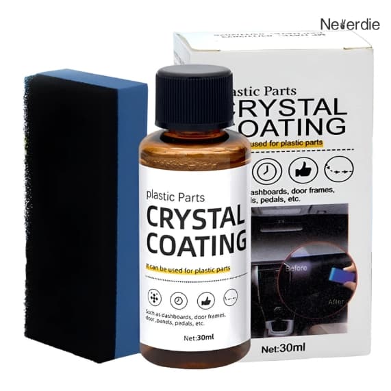 Kit Restaurador De Plástico oleo Revitalizador interno e externo Hidrofobico