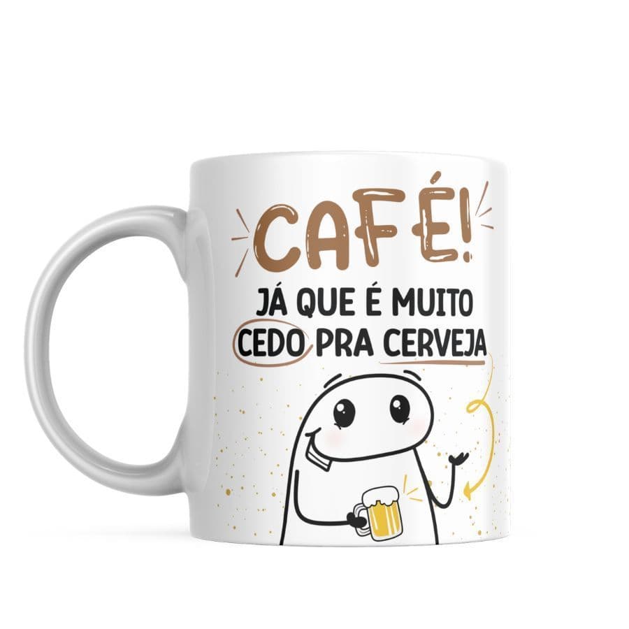 Caneca engraçada - Caneca personalizada - Caneca flork