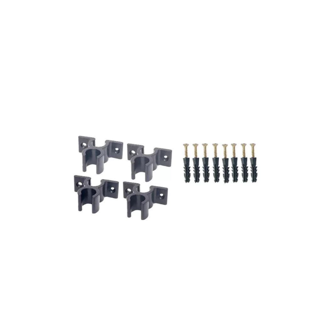 Kit 4 Fixadores de Parede para Cercado Pet