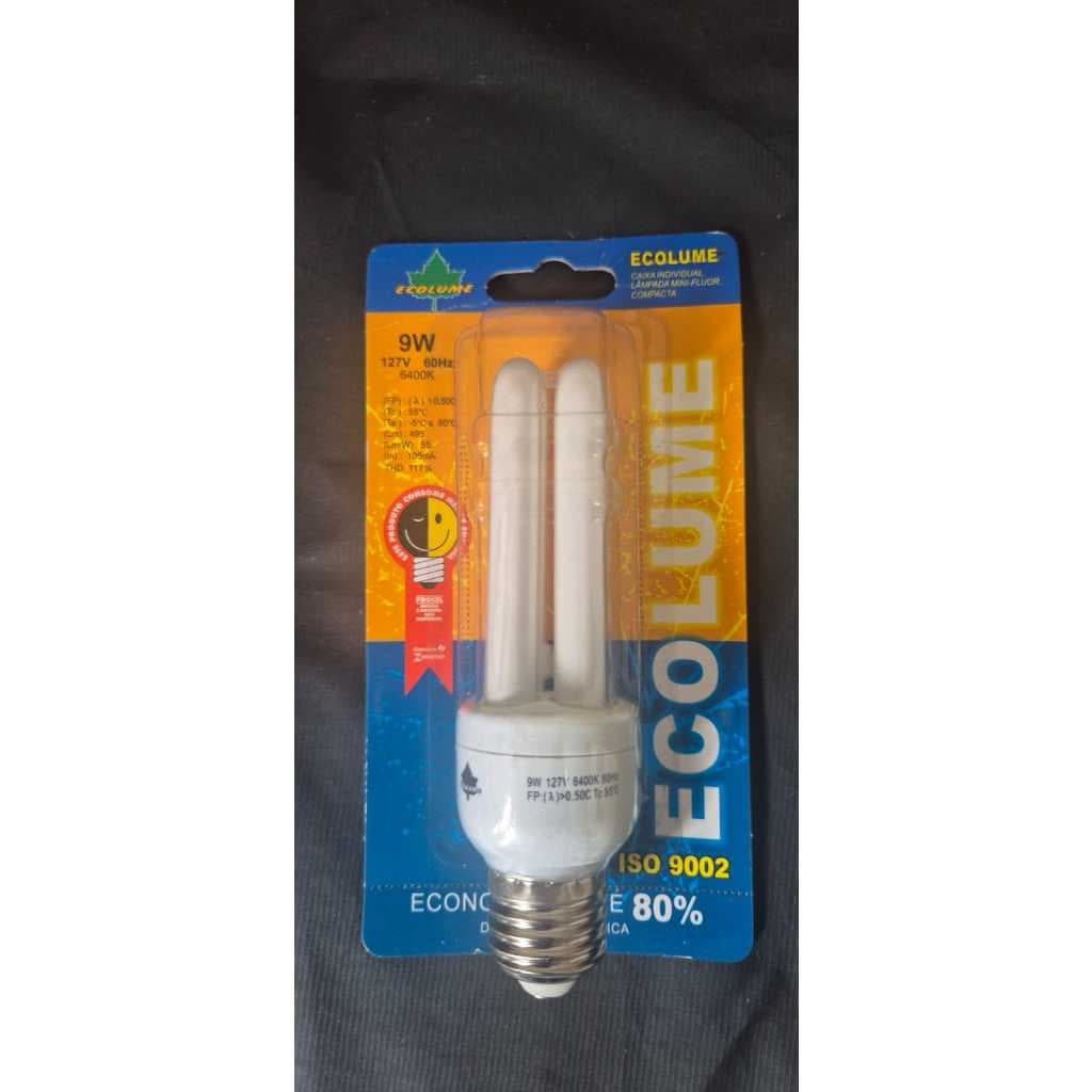Lâmpada Eletronica 2U 09W 127V 6400K T4