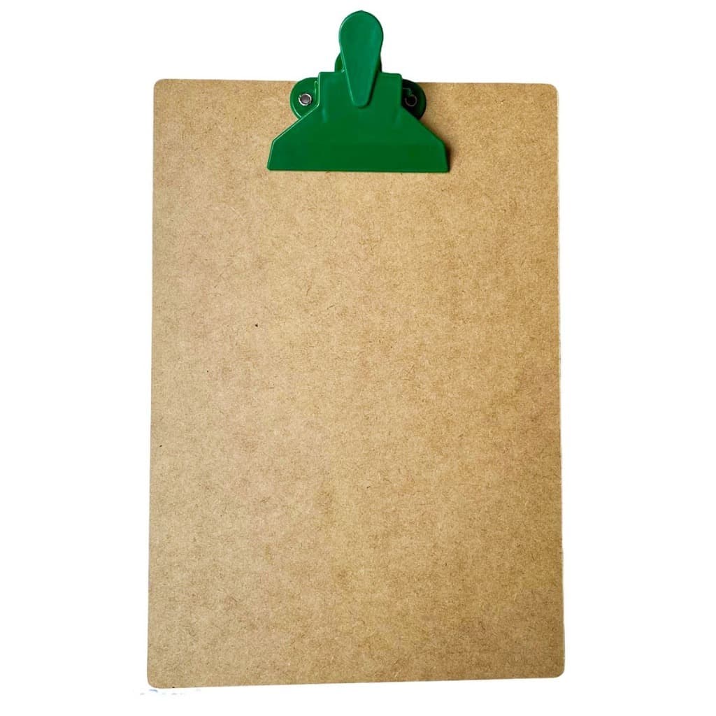20 Pranchetas Mdf . A4. 215x315mm Com Porta Caneta
