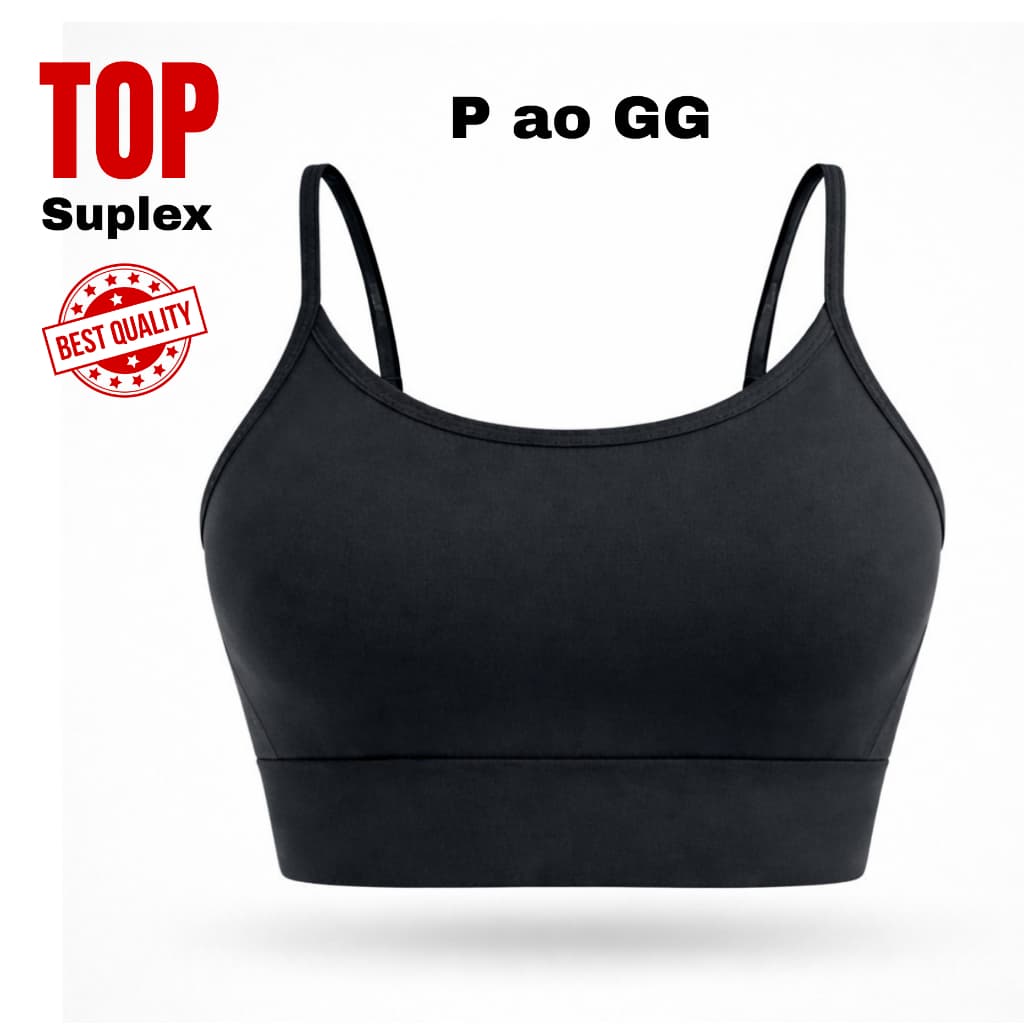 Top Fitness Feminino Com Alça Vies Confortável e Seguro | Sustentação Ideal para Treino