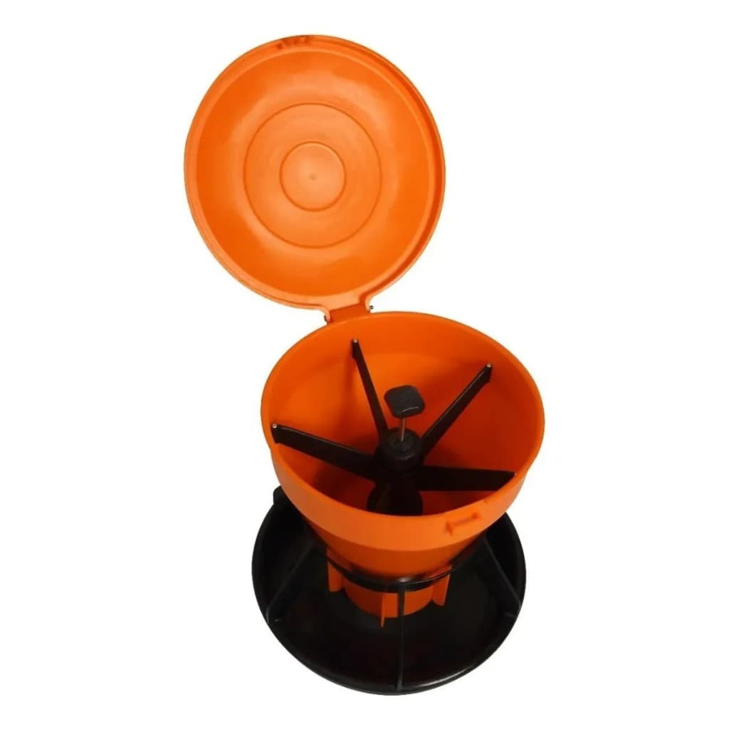 Comedouro P/ Leitões Regulável Em Plástico - Cap. 10 Kg