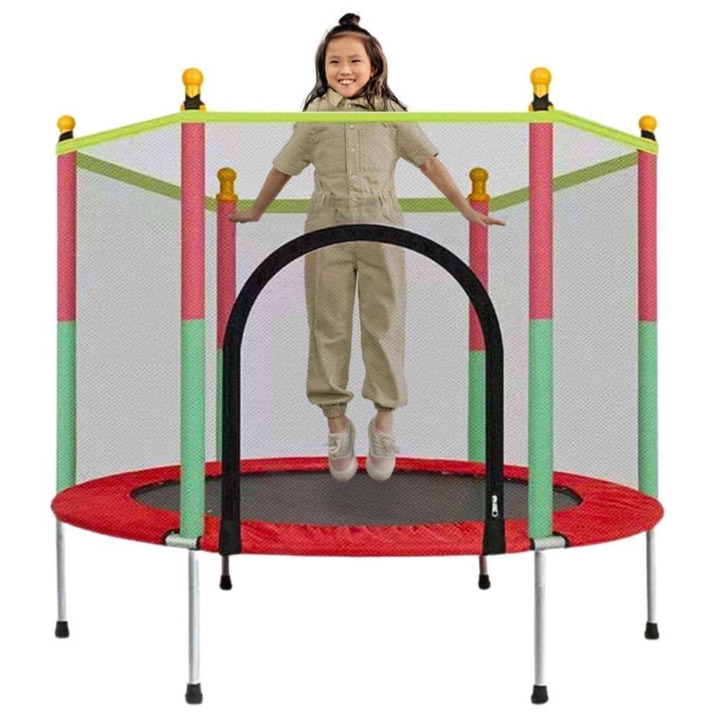 Cama Elástica Trampolim Pula Pula Infantil 1,80m Médio Confortavel Cores Vibrantes Diversao Garantida 1,8m 75kgs