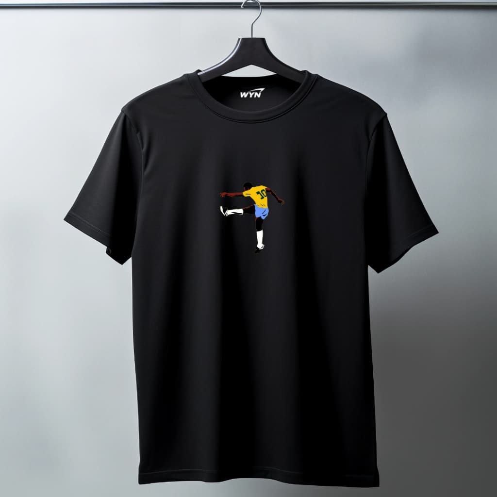 Camiseta Unissex Premium Pelé Rei Do Futebol Moda 100% Algodão Edson Arantes Goat Lançamento