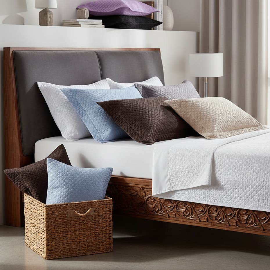 Fronhas Porta Travesseiro Kit com 02 Peças Matelasse 70 cm x 50 cm Capa Protetora de travevesseiros