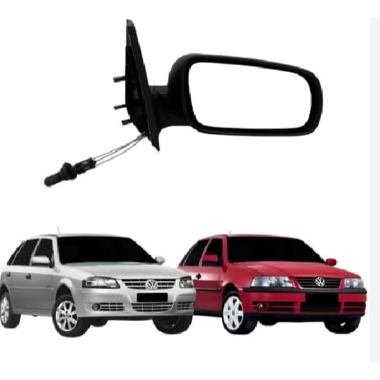 Retrovisor Gol G4 99/14 com Controle 4 Portas