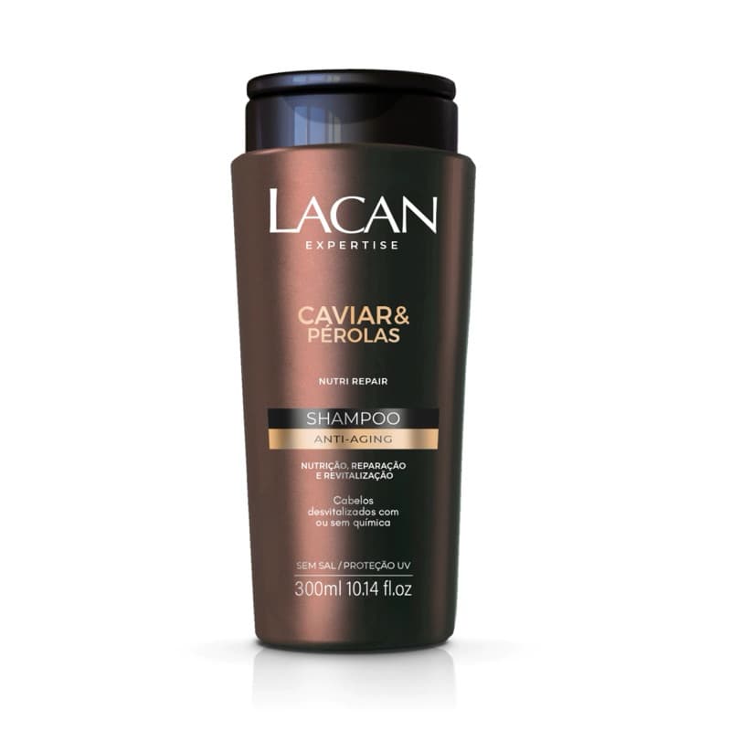 Lacan Shampoo Anti-idade Caviar & Pérolas 300ml