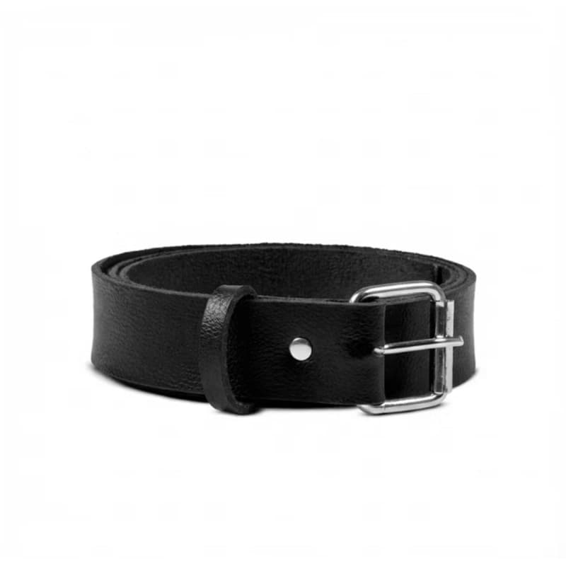 Cinto Feminino De Couro Montana Casual e Social Da Moda Blogueira Fivela Baixa Prata