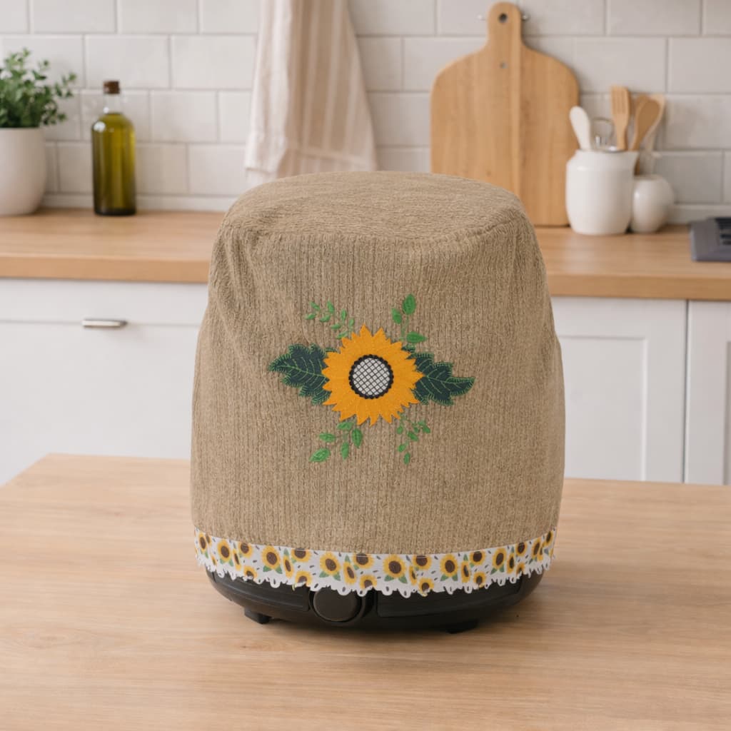 Capa para Air Fryer Bordada – Protege e Decora sua Cozinha