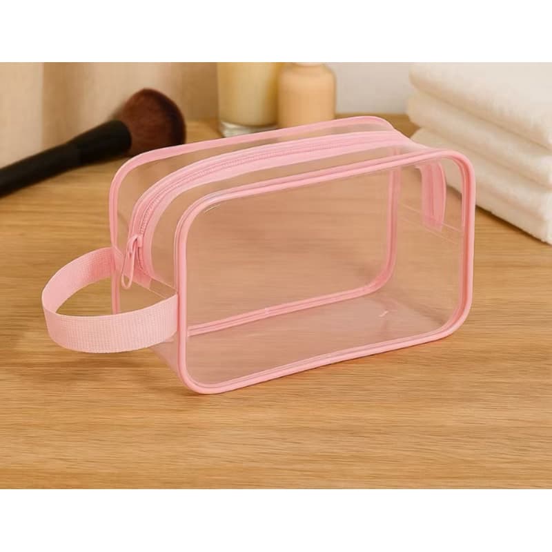 Nécessaire transparente Bolsa Enfermagem Organizador de Plástico
