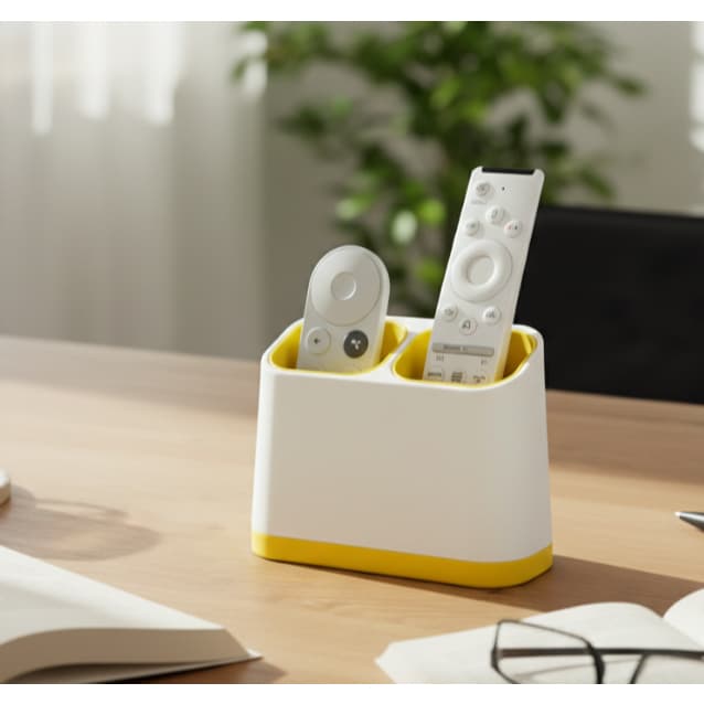 Porta controle para sala escritorio ar condicionado smart tv home office organizador