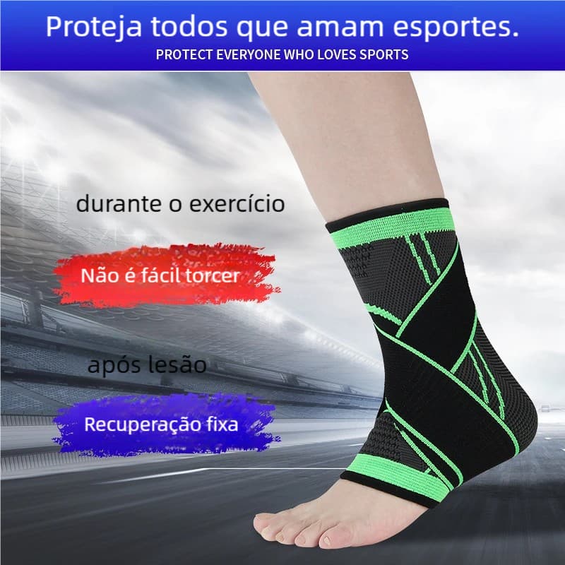 Tornozeleira Esportiva Ortopédica - Compressão para Prevenção de Lesões