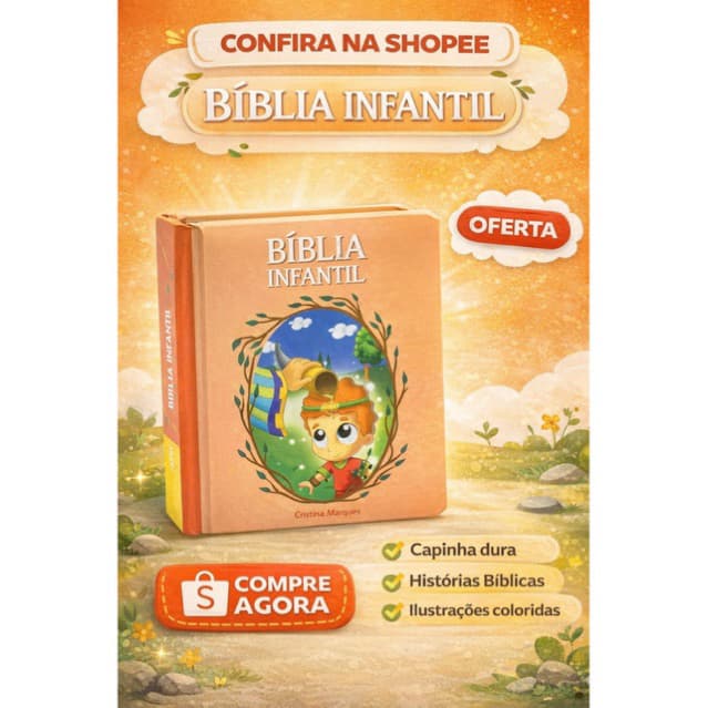Bíblia Infantil – Histórias Bíblicas para Encantar e Ensinar