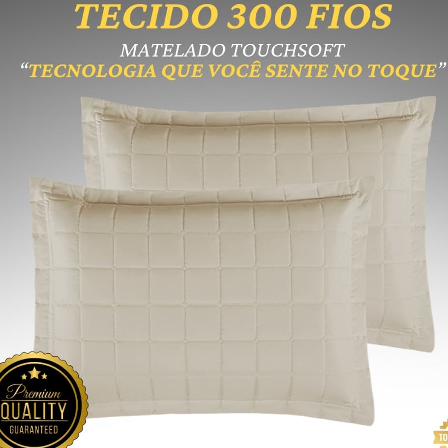 Porta Travesseiro Matelado Premium Soft Debrum Elegância Conforto Toque Suave Qualidade Estilo