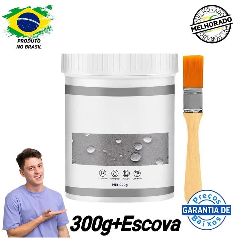 300g Invisible Agente Impermeável Super Forte Anti-Vazamento Invisível À Prova D'água