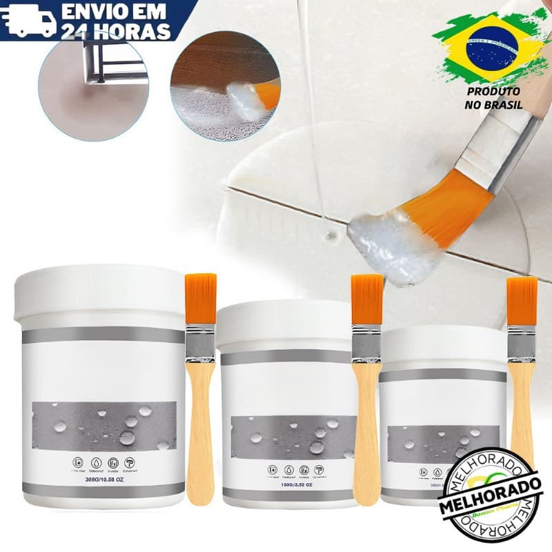 Spray Selante Impermeável Super Forte Reparo Rápido para Vazamentos em Parede, Telhado e Canos