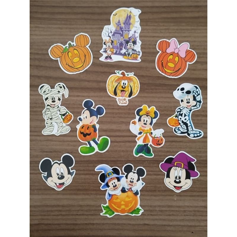Kit de Imã Magnético para Geladeira Disney Halloween