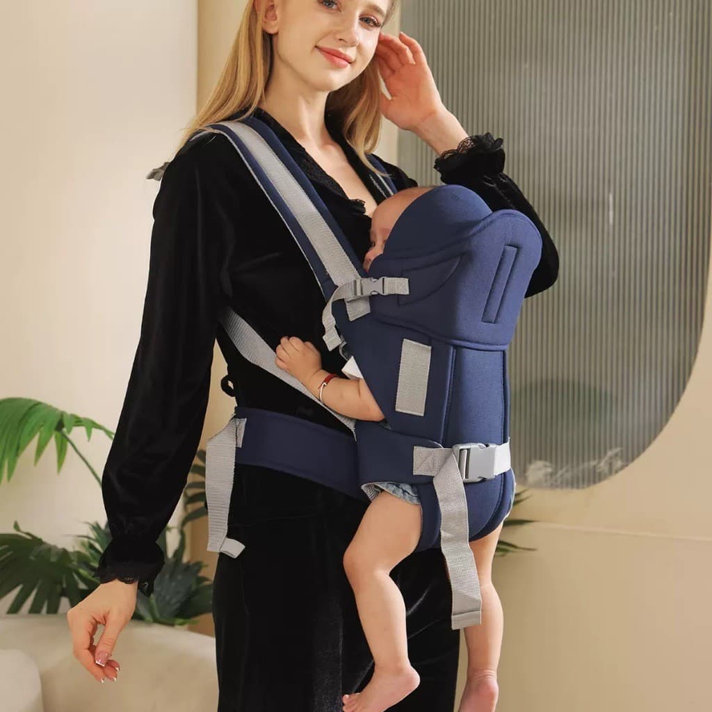 Canguru Porta Bebê Ajustável | Confortável e Seguro para Bebê