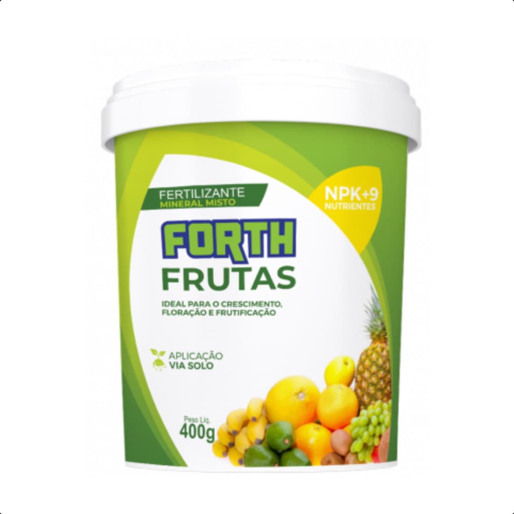Adubo Fertilizante Forth Frutas Balde  Frutificação Produção NPK+ Manutenção Crescimento