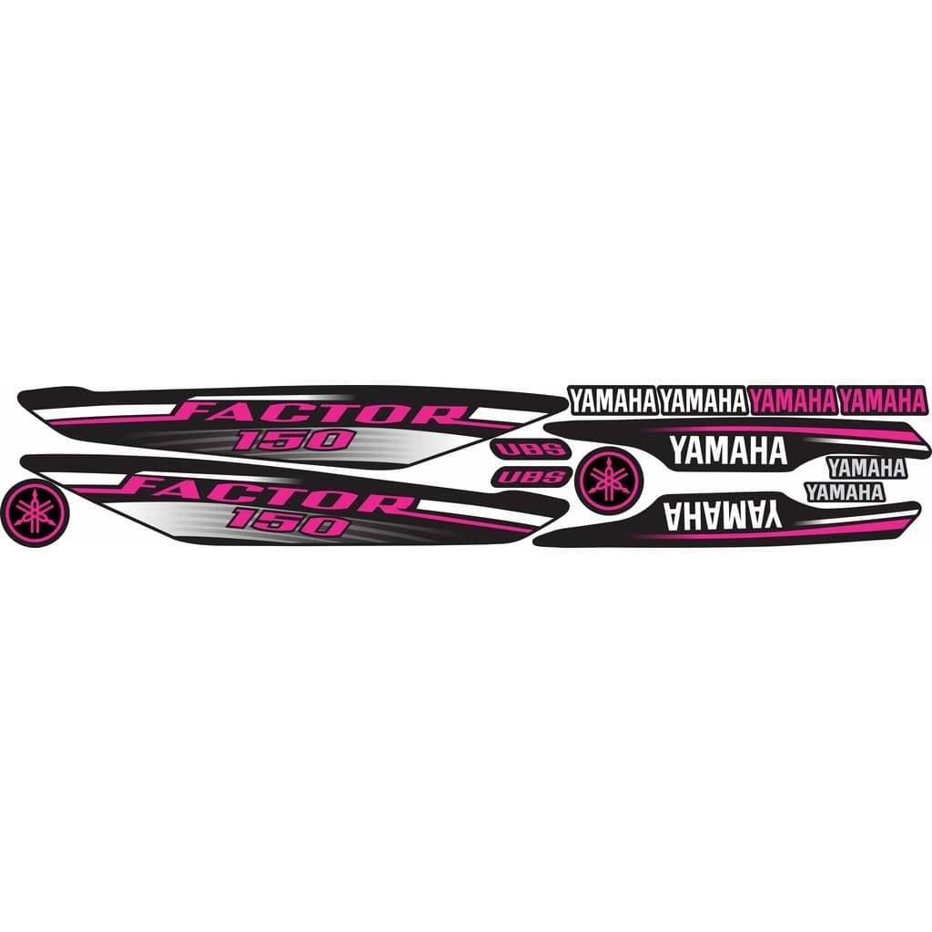 Kit Adesivos Yamaha Factor 150 2018 a 2022
