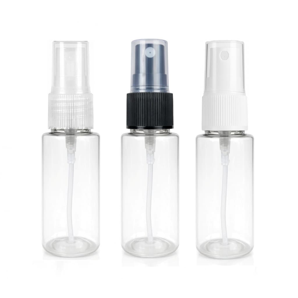 500 Frasco Pet 30ml Cilíndrico Reto Válvula Spray P Perfumes