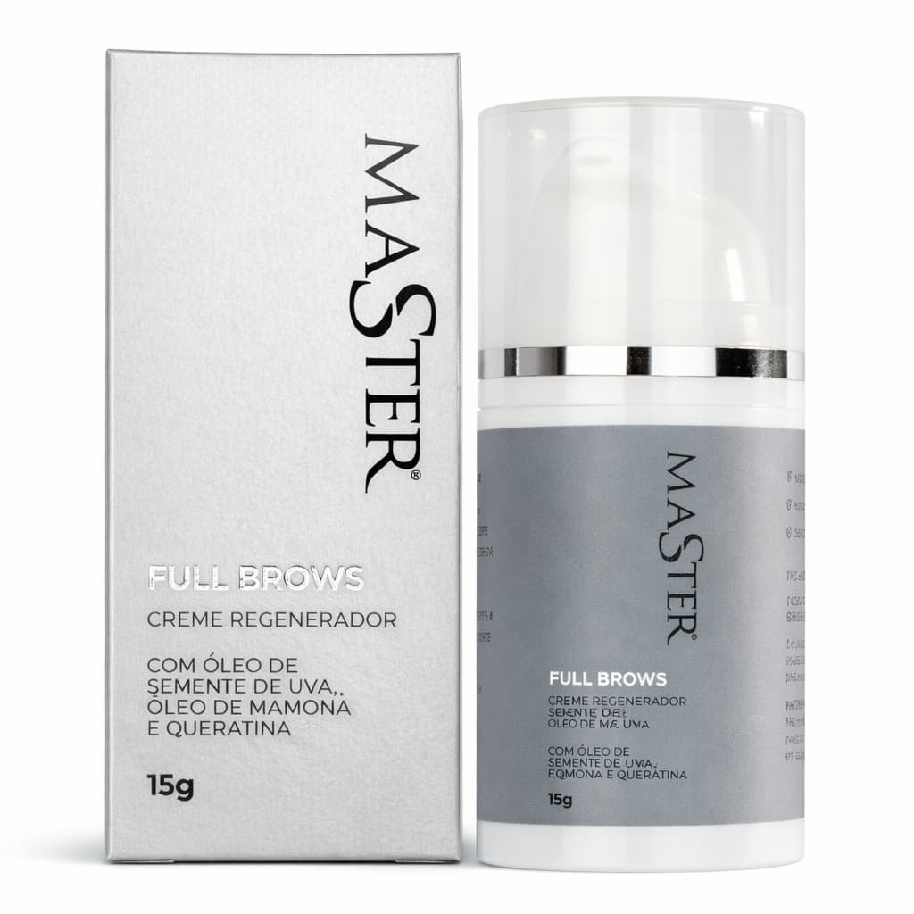Creme Regenerador Master Full Brows Cílios E Sobrancelhas Extensão de Cílios Fio Cilios Adesivo Cola
