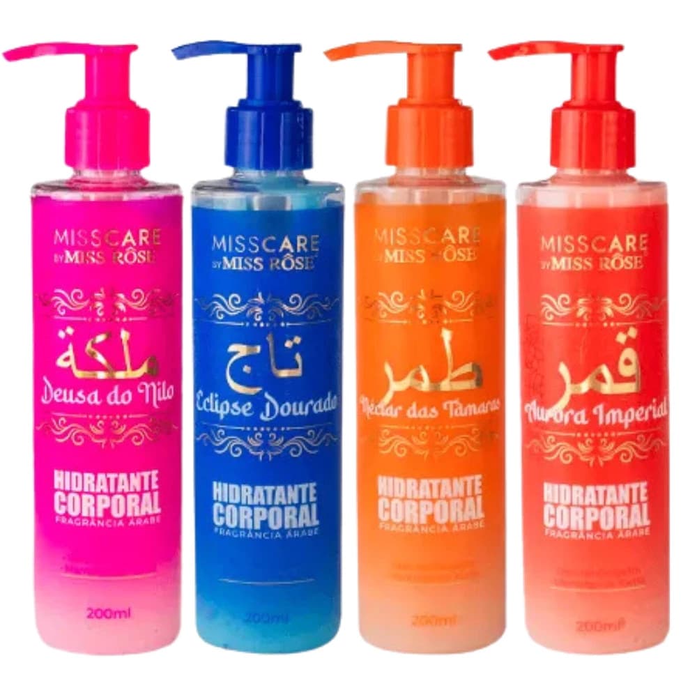 Creme Hidratante Corporal Fragrancia Arabe Miss Rose