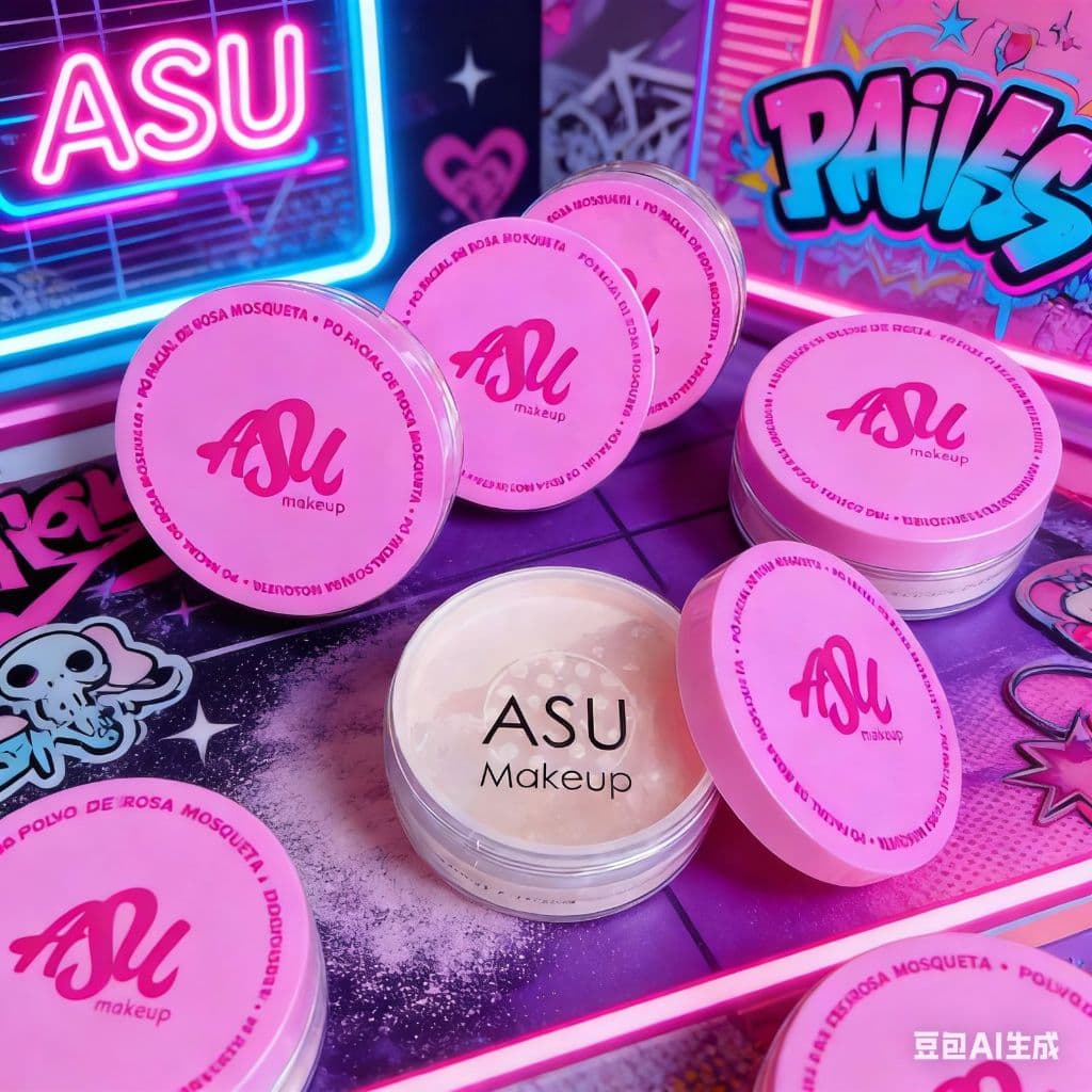 Pó Facial Rosa Mosqueta - Asu makeup 15g