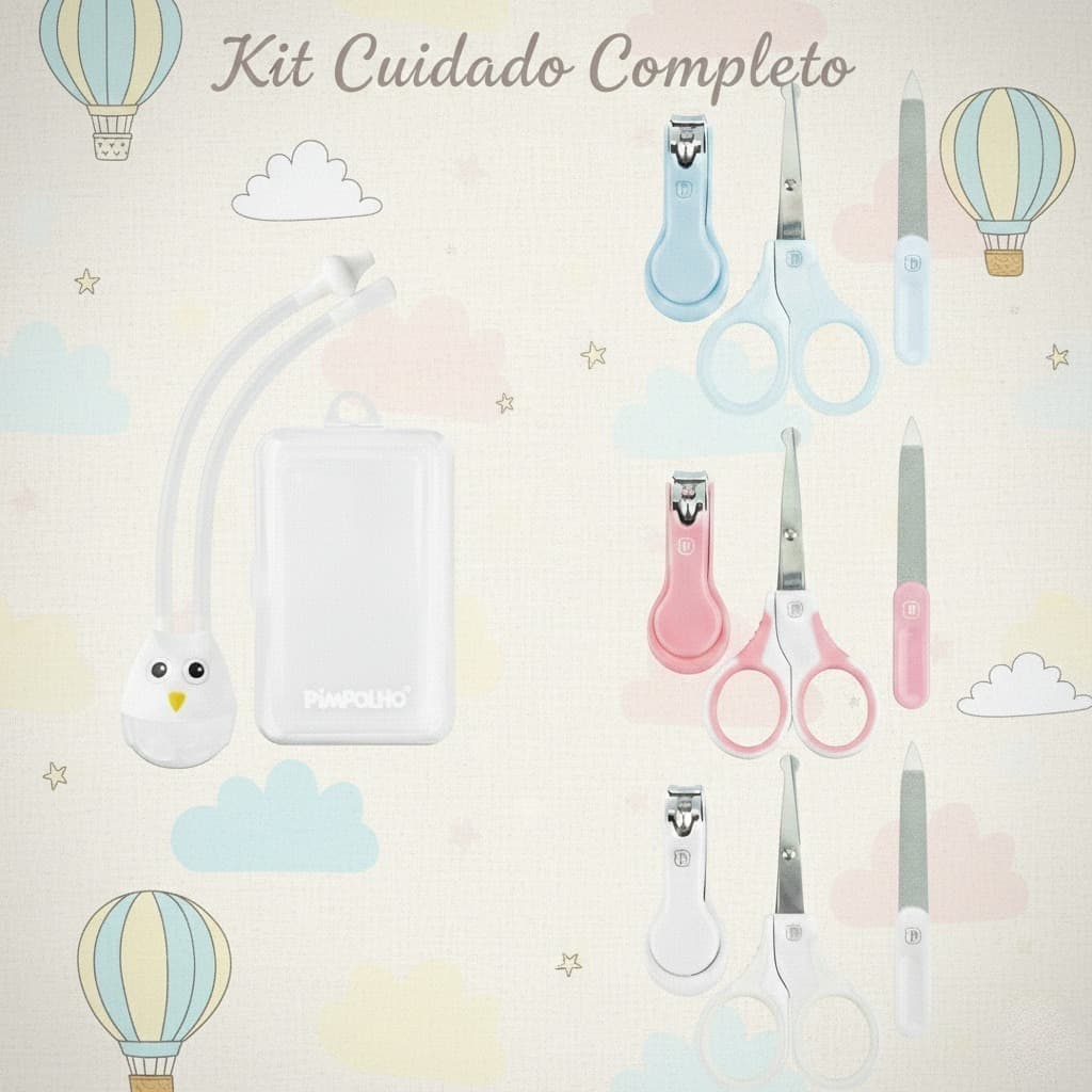 Kit Cuidado Completo para Bebê – Ideal para Uso Diário