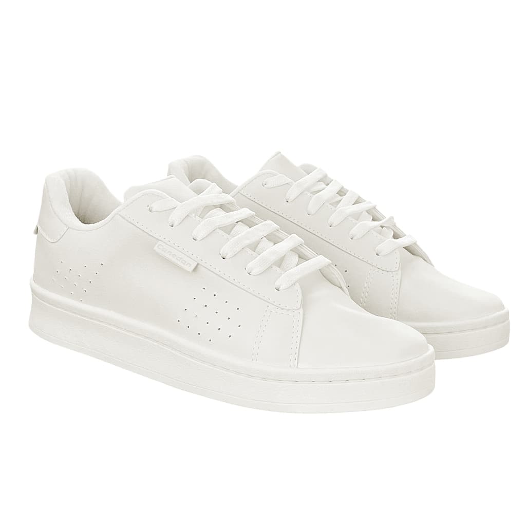 tenis sapatenis masculino branco Moderno Versatil Casual