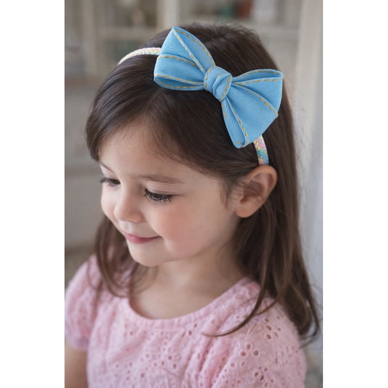 kit 4 Laços Infantil+Tiara Colorida-Bico ou Faixa Adaptavel Para Bebê