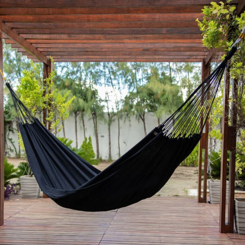 Rede de Dormir Jeans Life Basic Preta