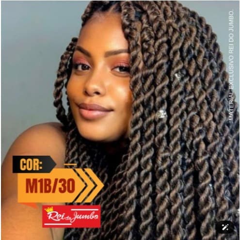 Cabelo Ser Mulher Super Jumbo mesclado 399g M1B/30 Cabelos Longos Com Volume e Estilo
