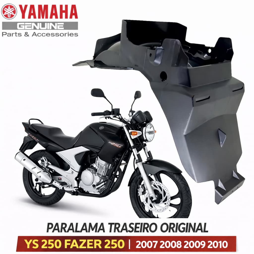 PARALAMA TRASEIRO ORIGINAL YAMAHA YS 250 FAZER 250 2005 2006 2007 2008 2009 2010