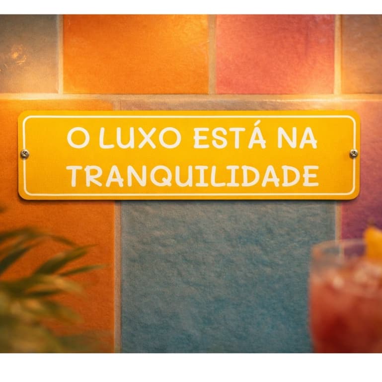 Placa decorativa LUXO 20x5cm Plaquinha PLA com frases divertidas Escrito Relevo ALMA livros paz amor