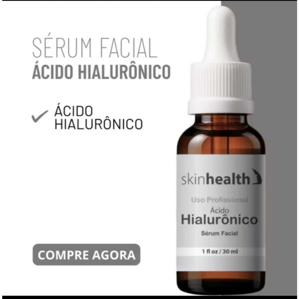 Sérum Ácido Hialurônico Skinhealth 30ml -ação principalmente hidratante e de cuidado anti-idade