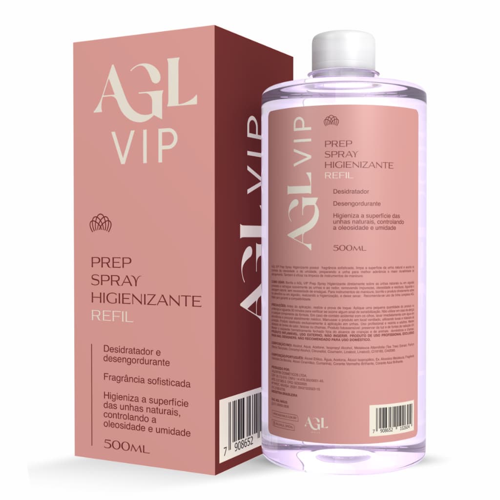 AGL VIP Prep Refil Higienizante 500ml